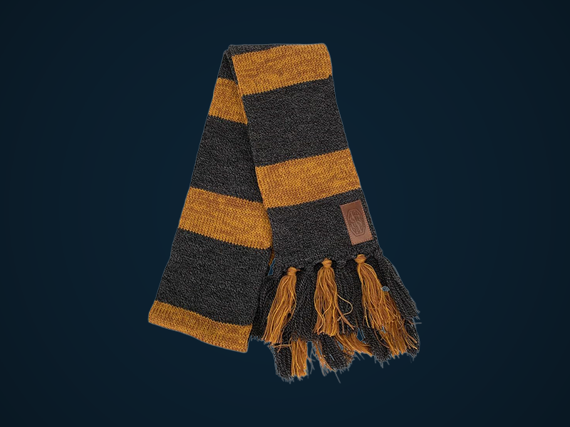 Hufflepuff Knit Scarf
