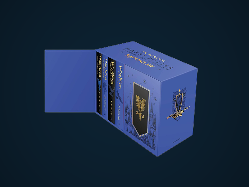 Harry Potter Ravenclaw House Editions Hardback Box Set