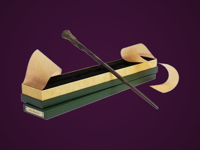 Ron Weasley Wand Replica with Custom Engraving