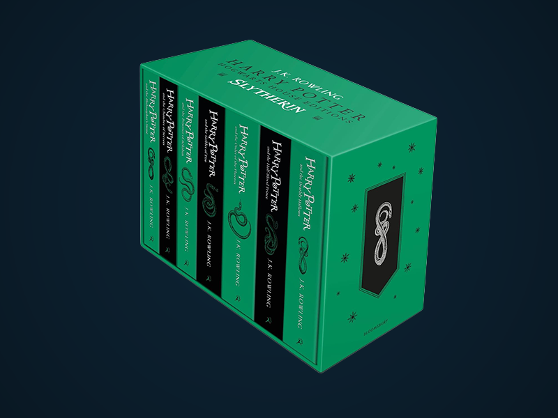 Harry Potter Slytherin House Edition Paperback Box Set