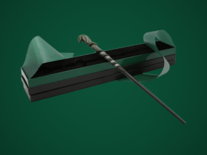 Slytherin Mascot & Traits Wand – Second Edition Collectible