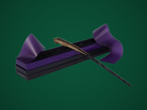 Golden Snitch Wand – 18″ Collectible Wizarding Wand