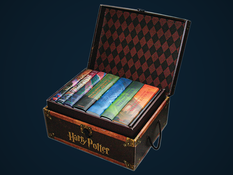 Harry Potter Hardcover Boxed Set: Books 1-7 (Trunk)