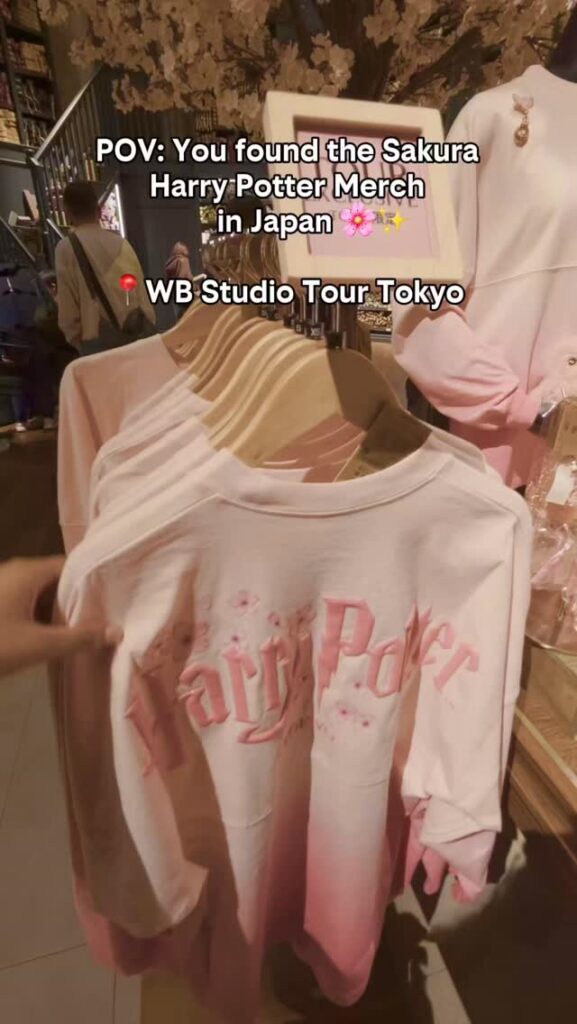 Wizarding World Tokyo merch