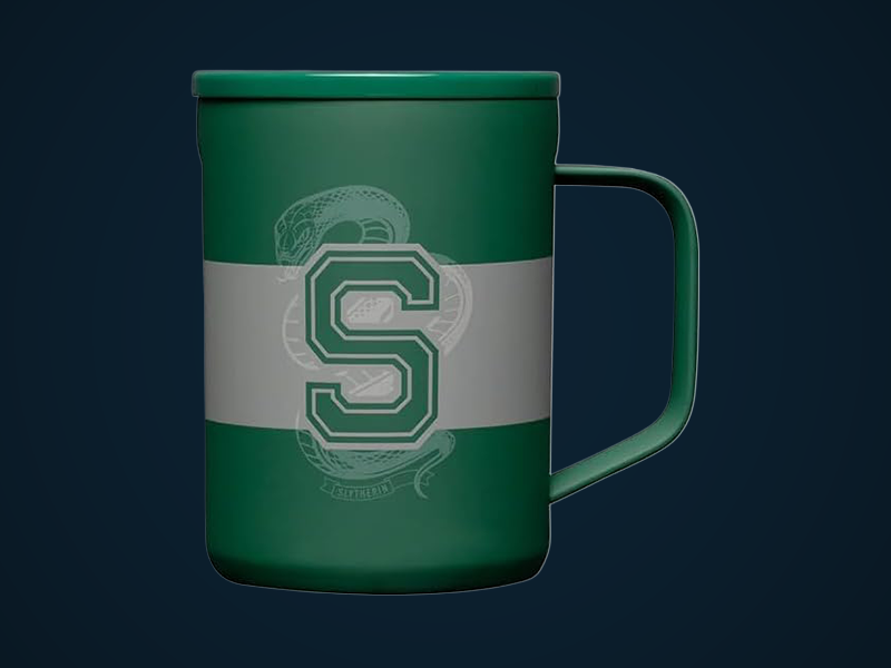 Corkcicle Slytherin Coffee Mug – Stainless Steel Insulated Cup