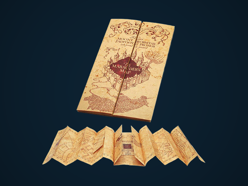 Noble Collection – Harry Potter Replica 1/1 Marauder’s Map