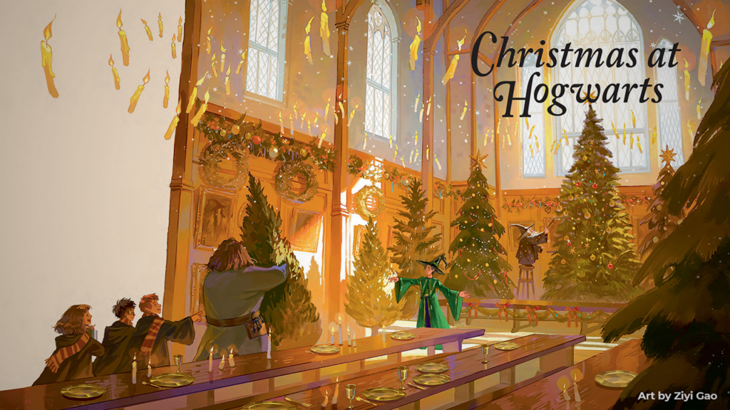 New ‘Harry Potter’ Christmas at Hogwarts E-Book Coming to Hoopla This Fall