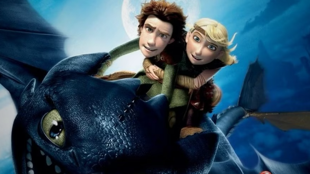 A film poster for How to Train Your Dragon
