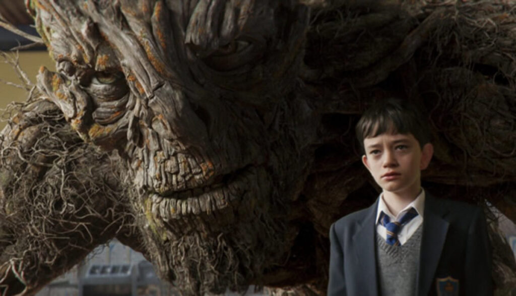 A film poster for A Monster Calls