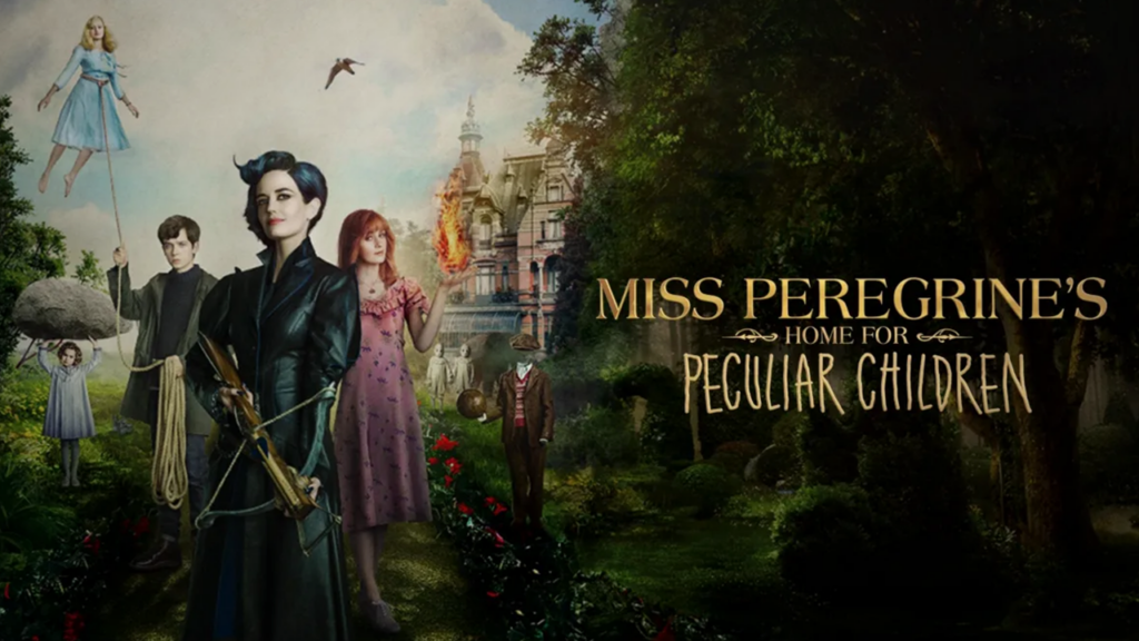 A film poster for Miss Peregrine