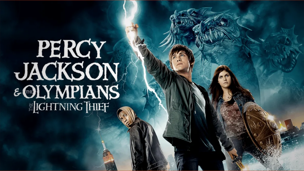 A film poster for Percy Jackson