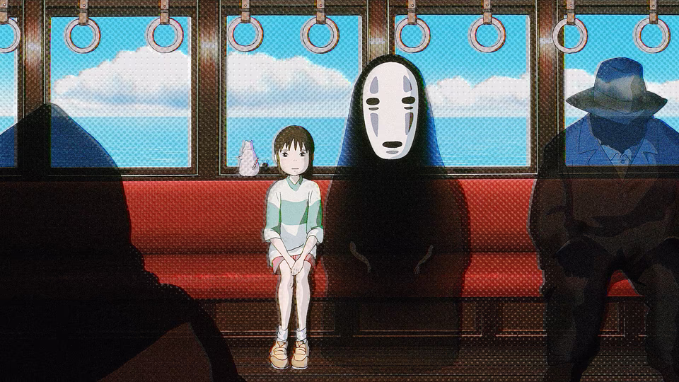 A film poster for Spirited Away