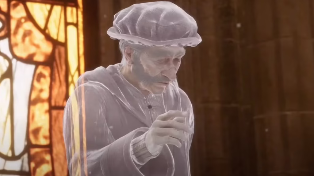 The ghost of professor binns