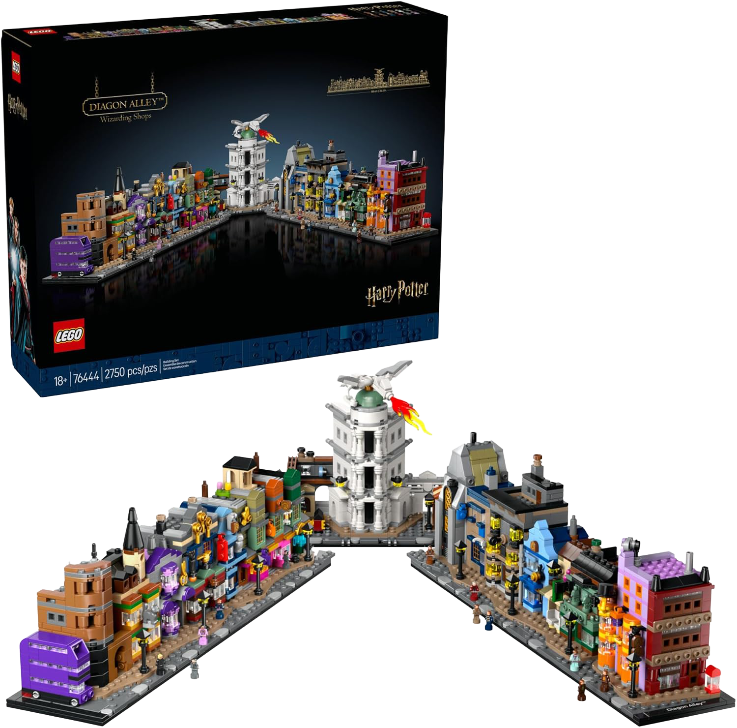 LEGO Harry Potter Diagon Alley Wizarding Shops set