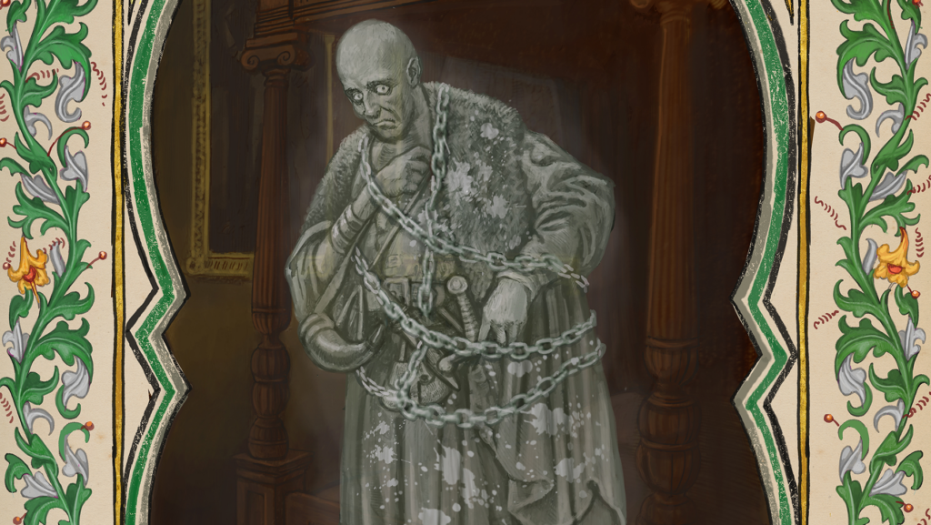 The ghost of the bloody baron