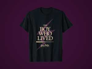 HBO Original Harry Potter Amazon Exclusive The Boy Who Lived T-Shirt