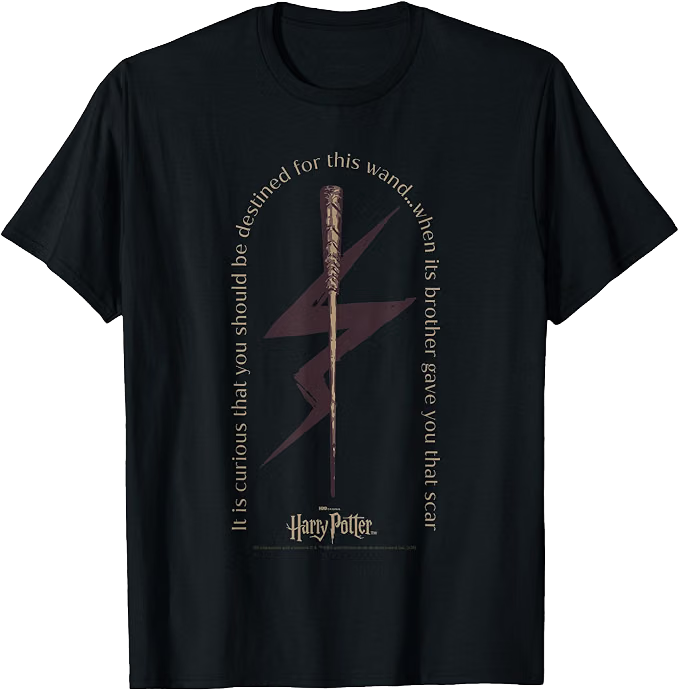 Harry Potter HBO series wand T-shirt