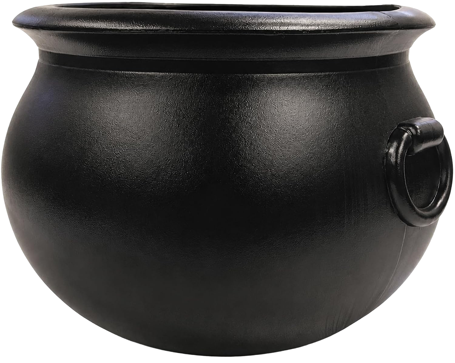 Black Halloween witch's cauldron for a Harry Potter Boo Basket